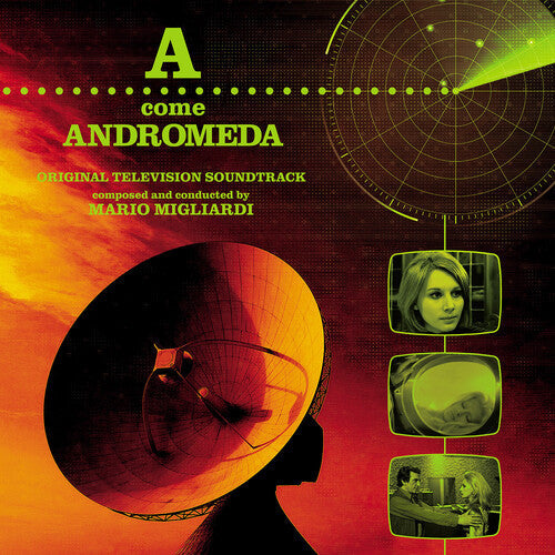 Mario Migliardi- Come Andromeda (Original Soundtrack) - Limited Clear Acid Green Colored Vinyl