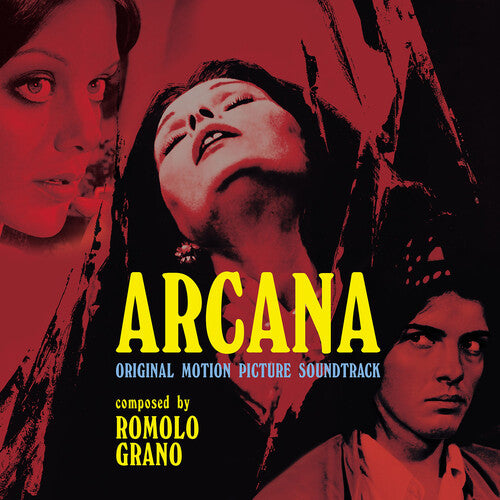 Romolo Grano- Arcana (Original Soundtrack) - Limited Clear Red Colored Vinyl